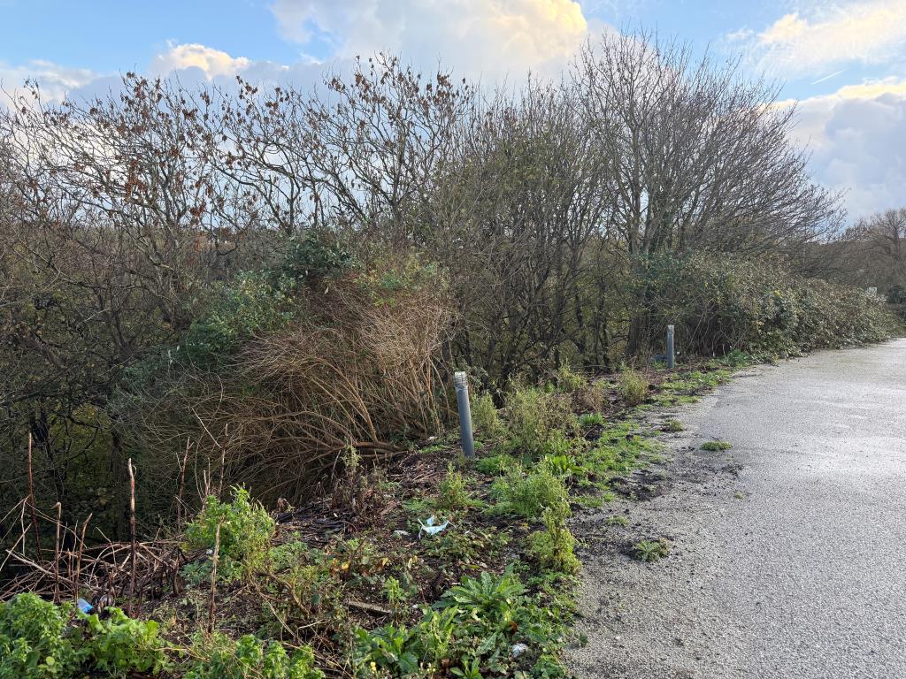Lot: 48 - THREE ACRES OF LAND WITH POTENTIAL JUST OFF BRIGHTON ROAD - Western edge of land adjacent Peacehaven Golf Course